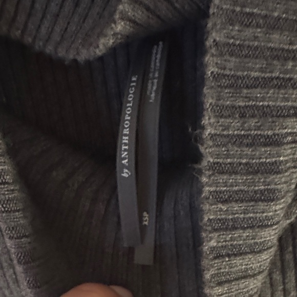 Anthropologie gray and Orange Knit Dress - Picture 2 of 3